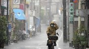 O τυφώνας Νανμαντόλ  «σαρώνει» την Ιαπωνία