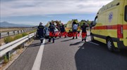 Δύο νεκροί σε τροχαίο στην Αθηνών-Κορίνθου