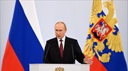 Πούτιν: Οι άνθρωποι στο Ντονμπάς και τη Ζαπορίζια θα γίνουν για πάντα Ρώσοι πολίτες