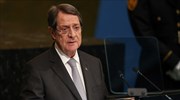 Ν. Αναστασιάδης: ΟΗΕ και ΕΕ φέρουν ευθύνη για Κυπριακό και Τουρκία