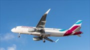 Eurowings: Περίπου οι μισές πτήσεις ακυρώνονται λόγω απεργίας των πιλότων της