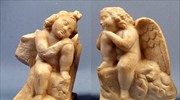 Δύο μικροί Έρωτες από τη Σμύρνη, στο Εθνικό Αρχαιολογικό Μουσείο