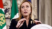 Μελόνι: Η πρώτη γυναίκα πρωθυπουργός της Ιταλίας