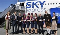 SKY express: Aπευθείας πτήσεις Αθήνα - Μόναχο πέντε μέρες την εβδομάδα