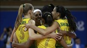Βόλεϊ Γυναικών (Β΄ όμιλος, 3η ημέρα): Σερβία-Βραζιλία 0-3
