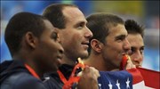 Κολύμβηση (4Χ100μ. ελεύθερο ανδρών): Το χρυσό μετάλλιο οι ΗΠΑ με παγκόσμιο ρεκόρ
