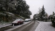 Χειμωνιάτικο σκηνικό στη Βόρεια Ελλάδα