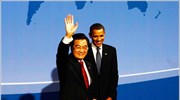 Σύσφιγξη των σχέσεων με τις ΗΠΑ θέλει ο Χου Ζιντάο