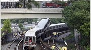 Σιδηροδρομικό δυστύχημα στην Ουάσιγκτον