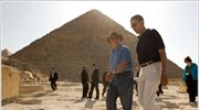 Επίσκεψη Ομπάμα στις πυραμίδες της Γκίζας