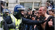 Συγκρούσεις ξέσπασαν στο Λονδίνο