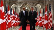 Καναδάς: Ικανοποίηση από την επίσκεψη Ομπάμα