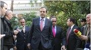 Αντ. Σαμαράς: Συναίνεση θα σήμαινε συνενοχή