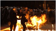 Επεισόδια στα συλλαλητήρια για τον Αλ. Γρηγορόπουλο