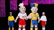 Οι μασκότ του EURO 2012
