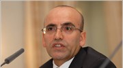 Μ.Σιμσέκ: Μεγάλα περιθώρια ανάπτυξης της ελληνοτουρκικής συνεργασίας