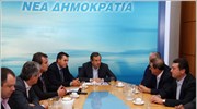 Συνάντηση Αντ.Σαμαρά με εκπροσώπους των σωμάτων ασφαλείας