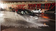 Προβλήματα λόγω της πρωινής νεροποντής