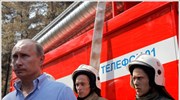 Επί ποδός ο Πούτιν για αντιμετώπιση του πύρινου χάους