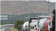 Αίρεται η απαγόρευση κυκλοφορίας των βυτιοφόρων το Σαββατοκύριακο