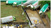 Ιαπωνία: Επτά νεκροί, έξι αγνοούμενοι από καταρρακτώδεις βροχές