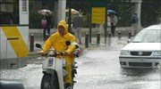 Σοβαρά προβλήματα από τις ισχυρές βροχοπτώσεις