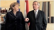 Γιούνκερ: Συντονισμένη δράση για την αντιμετώπιση της κερδοσκοπίας