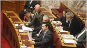 Κόντρα Γ. Παπακωνσταντίνου - Αλ. Τσίπρα στη Βουλή