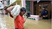 Ινδονησία: 55 νεκροί και 200 εκατ. δολ. ζημιές από τις πλημμύρες
