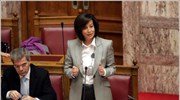 Α. Διαμαντοπούλου: Με ευρύτερες συναινέσεις η μάχη στην οικονομία