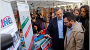 Στο κοινωνικό παντοπωλείο της ΟΝΝΕΔ στην Ερμού ο Αντ. Σαμαράς