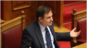 Παραδοχή Φ. Σαχινίδη για αδυναμία προσδιορισμού του ελλείμματος