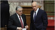 Χωρίς δηλώσεις η συνάντηση Λ. Παπαδήμου - Γ. Παπανδρέου