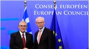 Στις Βρυξέλλες για τη Σύνοδο του Ευρωπαϊκού Συμβουλίου ο Λ. Παπαδήμος