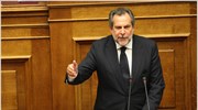 Ο Χρ. Παπουτσής για την επικινδυνότητα των χημικών της ΕΛ.ΑΣ