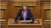 Πολιτική λύση από τους αρχηγούς των κομμάτων προτείνει η Λ. Κατσέλη