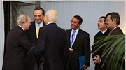 Επαφές Σαμαρά με ευρωπαίους ηγέτες στις Βρυξέλλες
