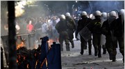 Πέντε συλλήψεις και 28 προσαγωγές για τα επεισόδια