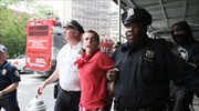 Δεκάδες συλλήψεις διαδηλωτών στη Νέα Υόρκη