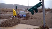 Σημαντικές ζημιές από την κακοκαιρία σε Θεσσαλονίκη και Χαλκιδική