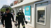 Ληστεία πριν από τη φωτιά στο υπόγειο πάρκινγκ της Πατησίων