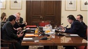Τηλεφωνικές επαφές Γ. Παπανδρέου με τους πολιτικούς αρχηγούς