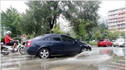 Θεσσαλονίκη: Προβλήματα από τη νεροποντή