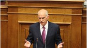 Γ. Παπανδρέου: Αιτία επιτήρησης η ανάγκη για δανεικά