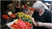 ΥΠΑΑΝ: Πτώση έως 6,5% στις τιμές φρούτων - λαχανικών