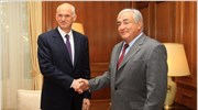 Διευκρινίσεις ΔΝΤ για τις συνομιλίες Στρος Καν - Γ. Παπανδρέου