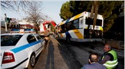 Τροχαίο με λεωφορείο, επιχείρηση απεγκλωβισμού επιβατών