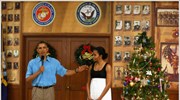 Διέκοψε τις διακοπές του ο Ομπάμα λόγω «δημοσιονομικού γκρεμού»