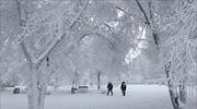 Πολικές θερμοκρασίες σε Ουκρανία και Ρωσία