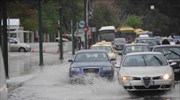 Προβλήματα από τη νεροποντή στο λεκανοπέδιο
